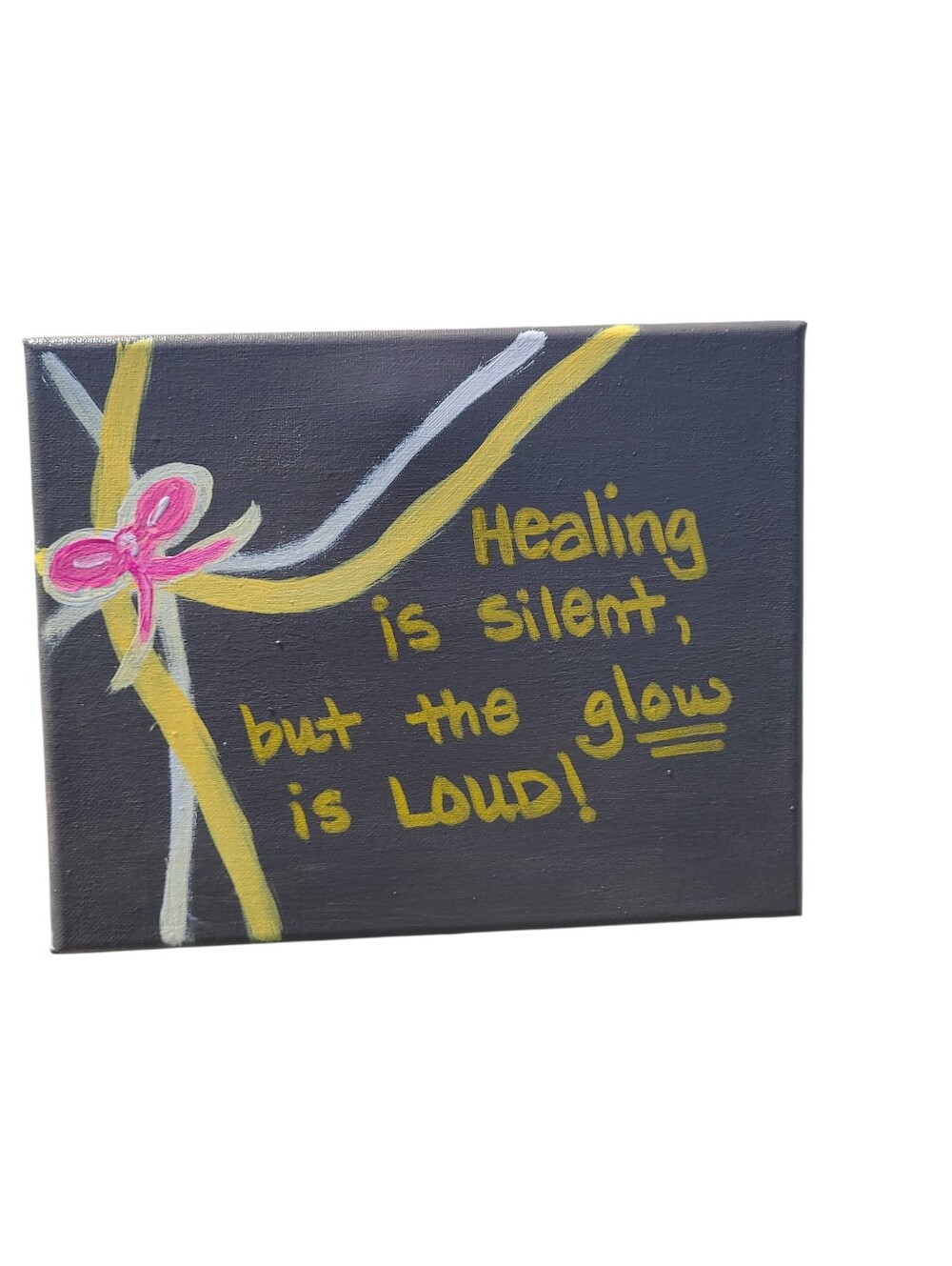 Hand Painted Inspirational Wall Art Canvas